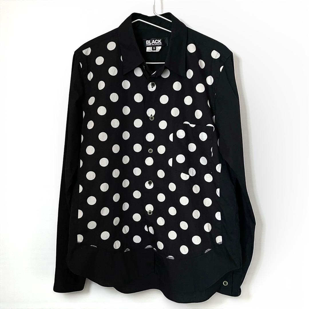 BLACK COMME des GARCONS ドットシャツ size S