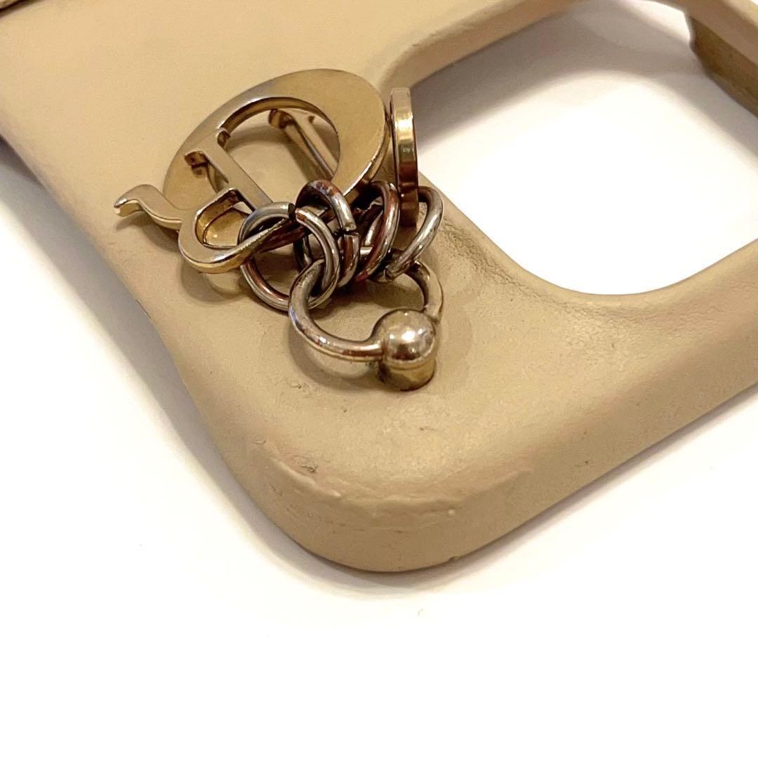 クリスチャンディオール iPhone16 Pro スマホ カナージュ ベージュ