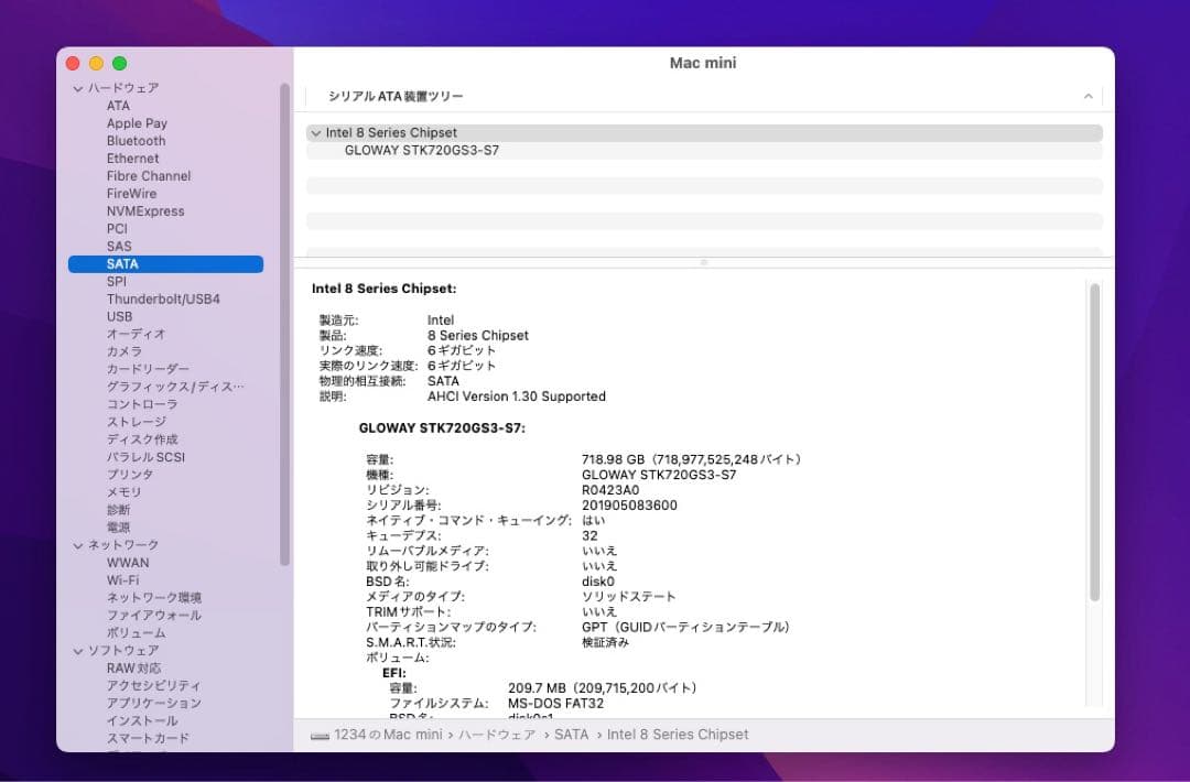 Apple Mac mini (Late2014) アドバンスバージョン SSD