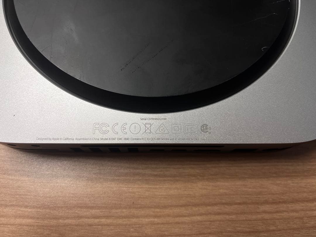 Apple Mac mini (Late2014) アドバンスバージョン SSD