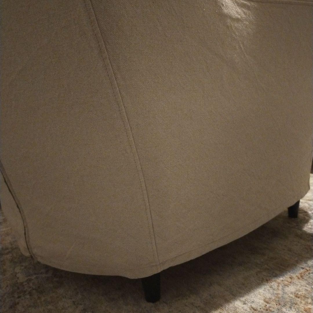 【美品】IKEA ストランドモン イエロー ウィングチェア スキフテボー