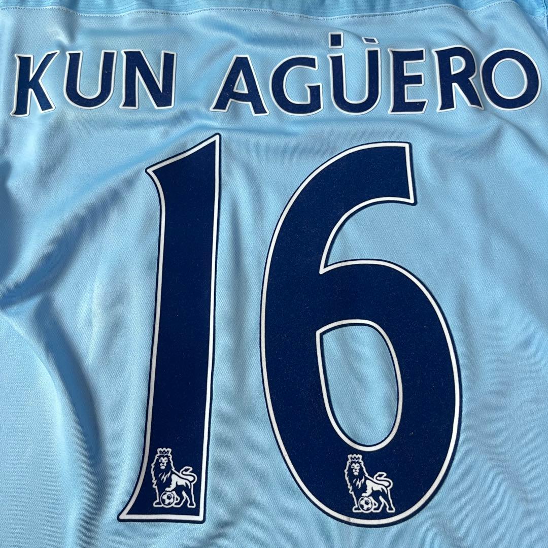 11/12 マンチェスターシティ アグエロ ユニフォーム