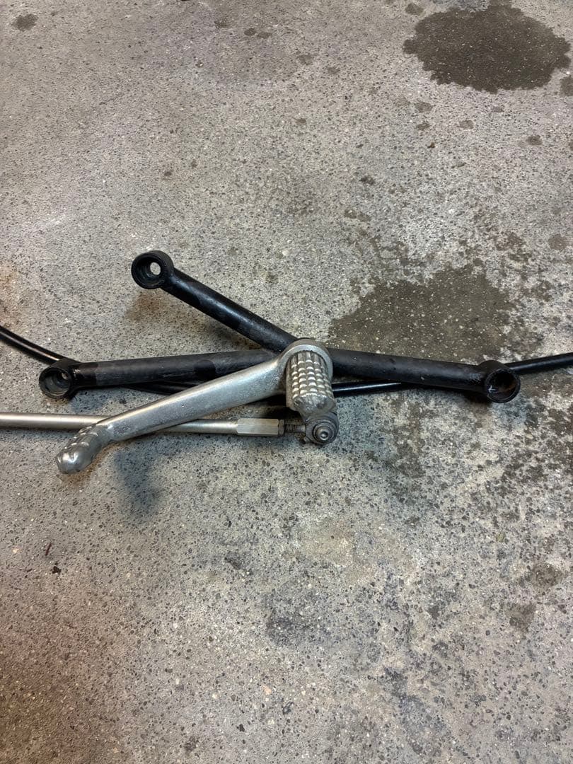 GB250 クラブマン250 バックステップ