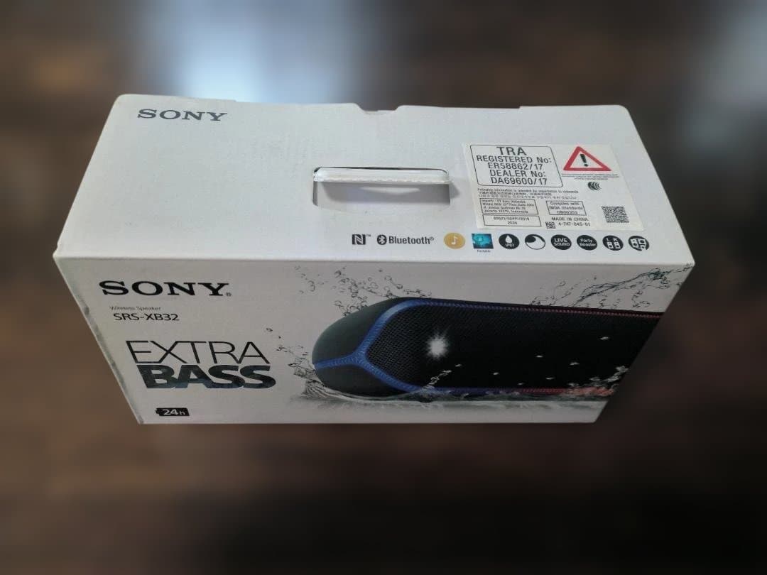 【新品・未開封】SONY SRS-XB32 ワイヤレススピーカー