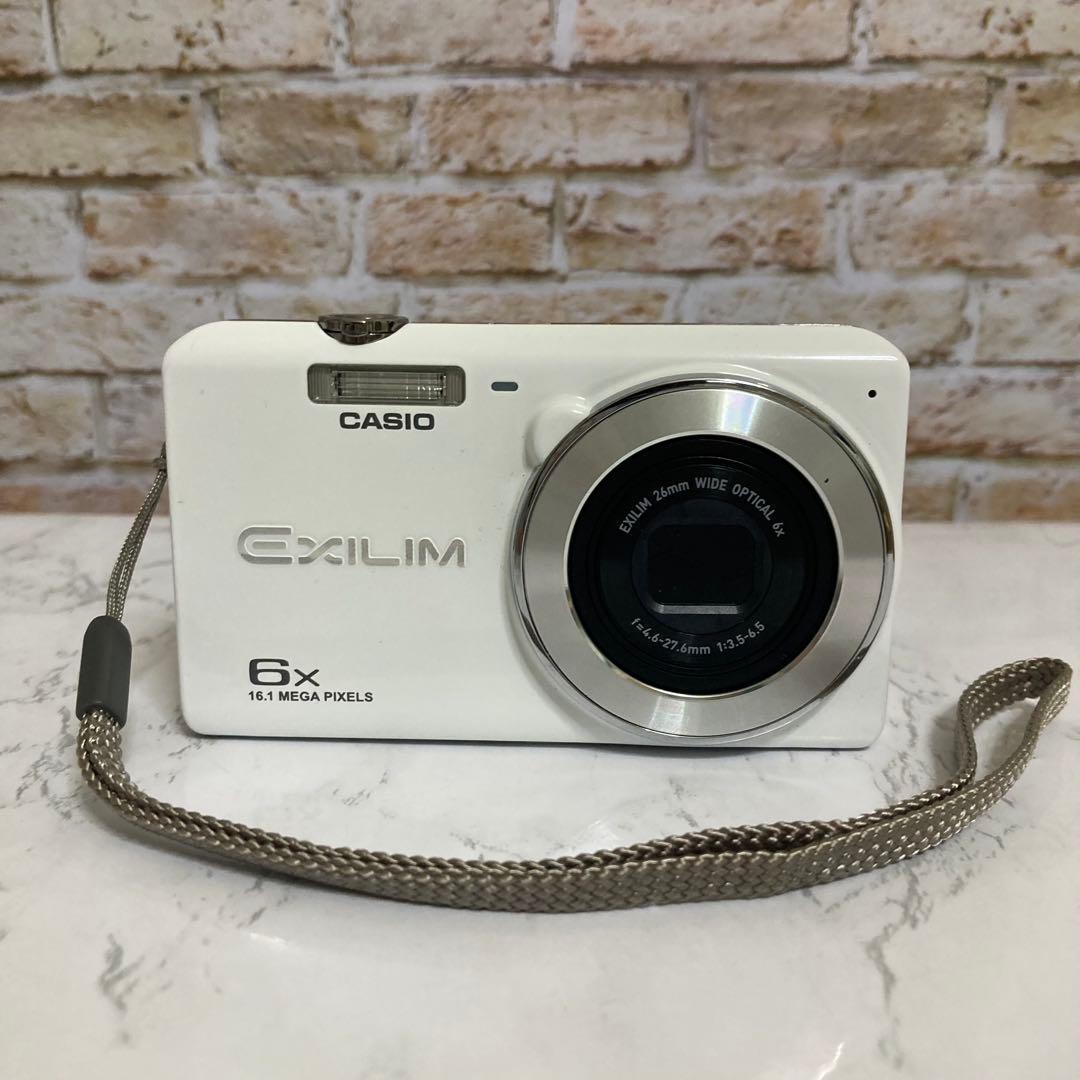 【良好品】CASIO EX-ZS27 ホワイト 動作確認済み 付属品フルコンプ