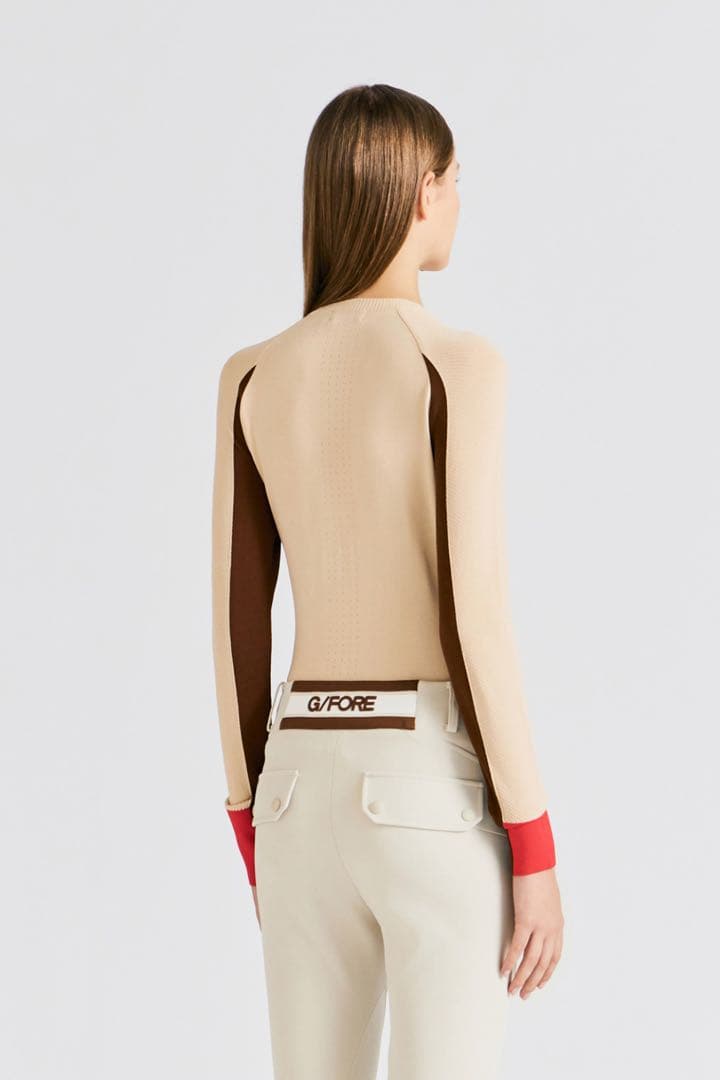 ジーフォア　ゴルフウェア　レディース　長袖セーター　G/FORE