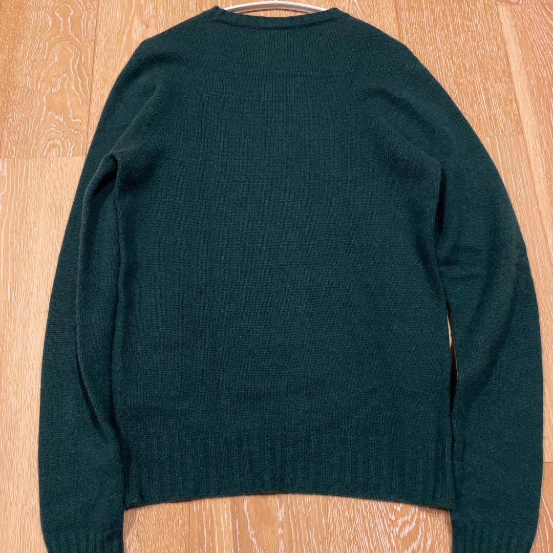 ドルモア ラグジュアリー　カシミヤニット　グリーン　グランサッソ　ビームスエフ