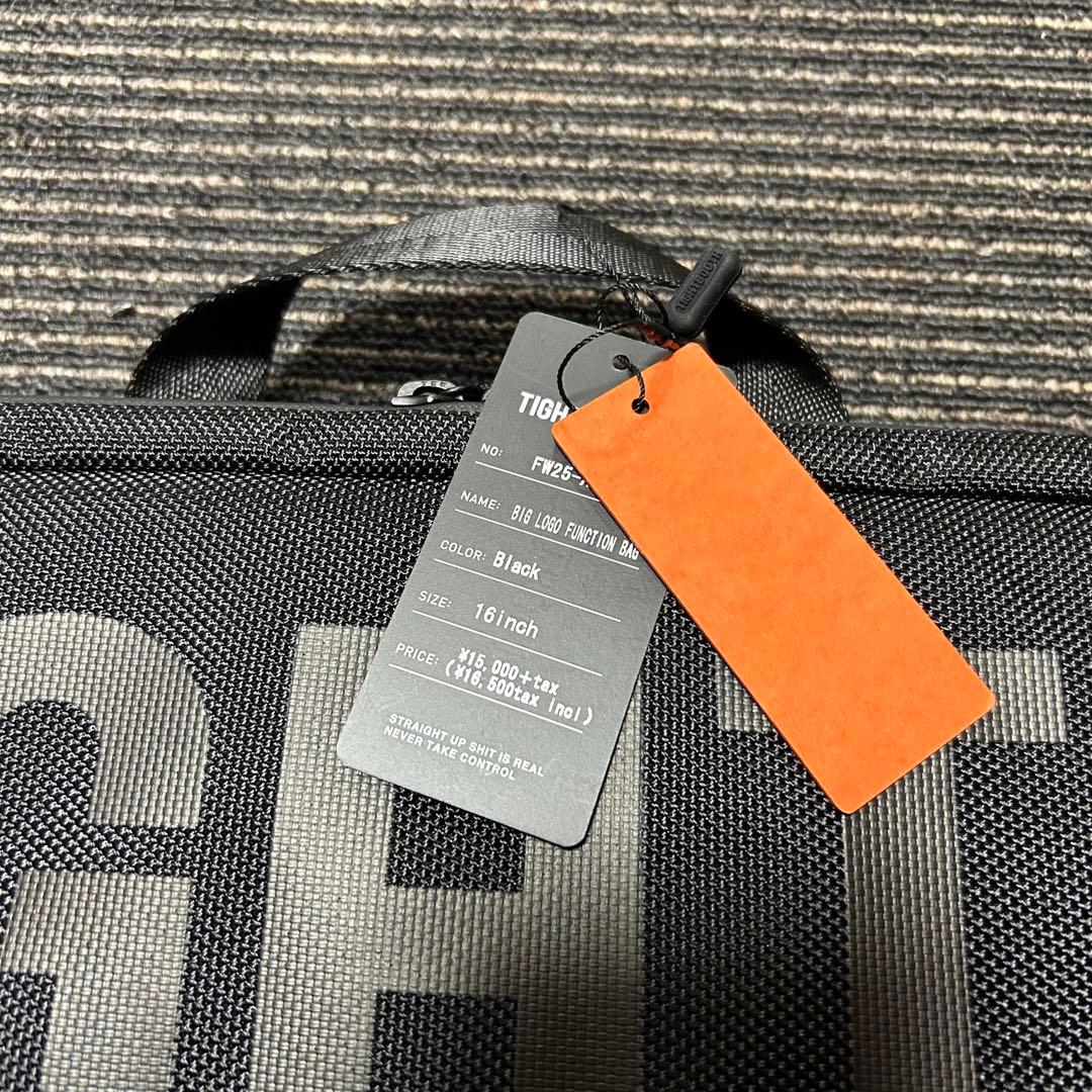 新品未使用】即完品TIGHTBOOTH BIGLOGO FUNCTION BAG