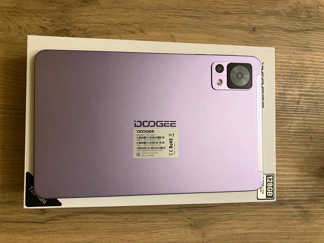 DOOGEE T20MINI タブレット8.4インチ、Android 13