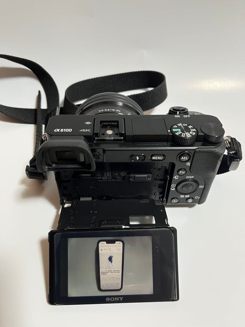 【美品】SONY α6100 (ILCE-6100）