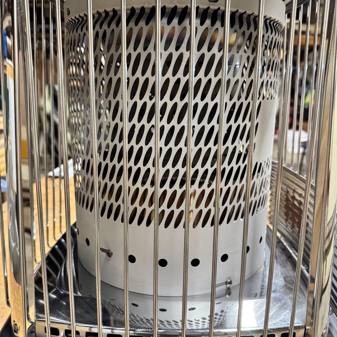 DAINICHI FM-196F ガスファンヒーター 円筒形 安全ガード付き