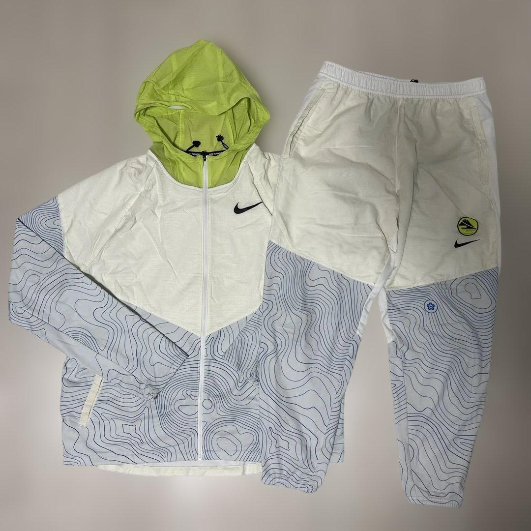 ナイキ エッセンシャル サーマジャケット セットアップ EKIDEN PACK