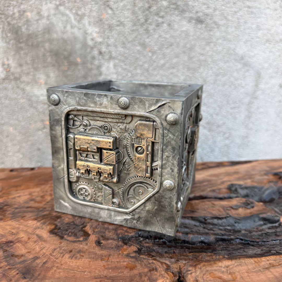 手作植木鉢 グラデーション树脂鉢 塊根植物 グラキリス パキプス アガベ)