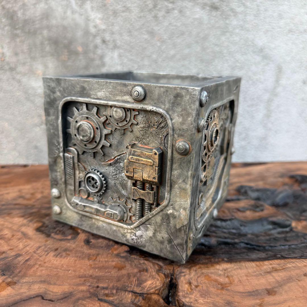 手作植木鉢 グラデーション树脂鉢 塊根植物 グラキリス パキプス アガベ)