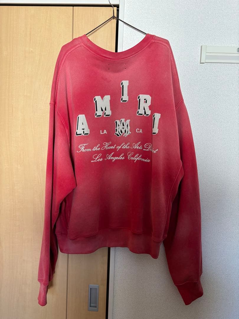 AMIRI レッドスウェット【確実正規品】