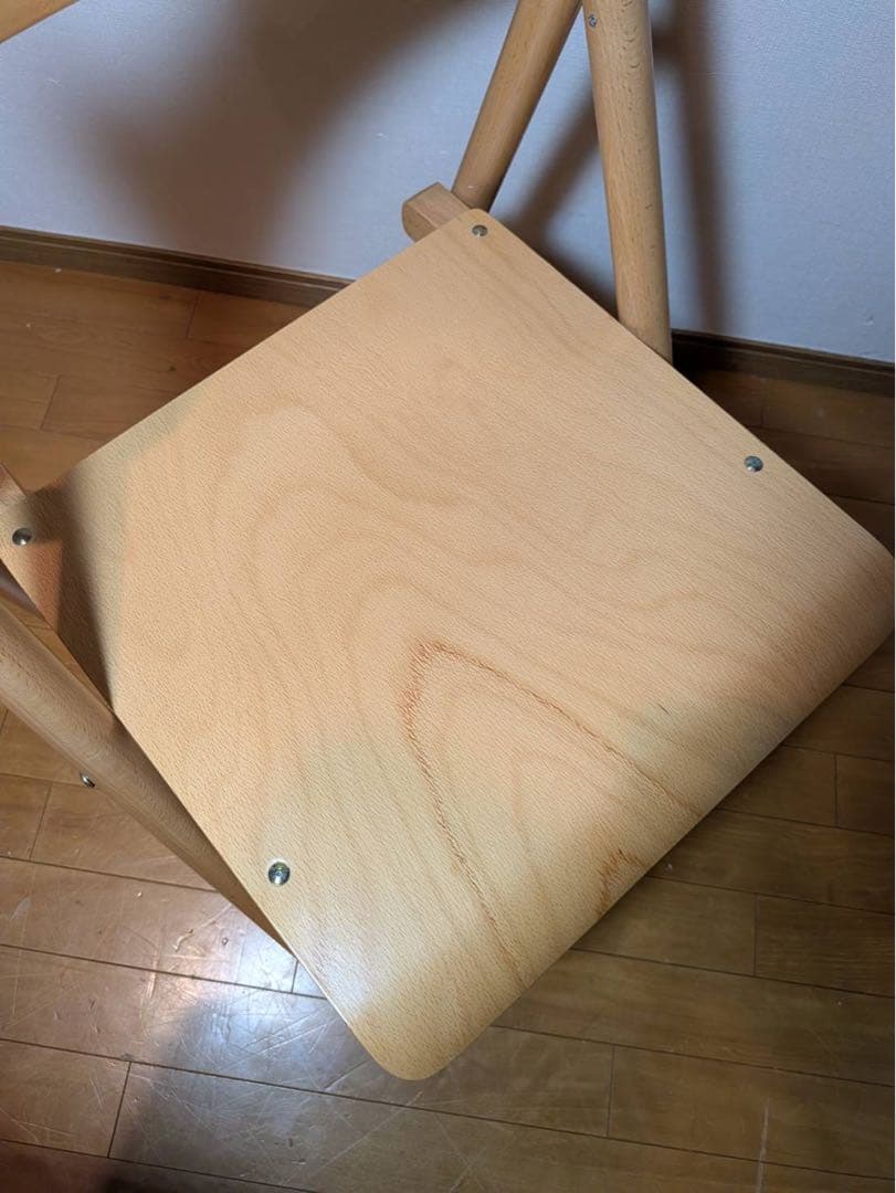 ■送料込■無印良品 折りたたみデスク イス 木製コンパクトテーブル チェア 椅子