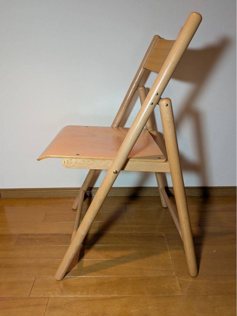 ■送料込■無印良品 折りたたみデスク イス 木製コンパクトテーブル チェア 椅子