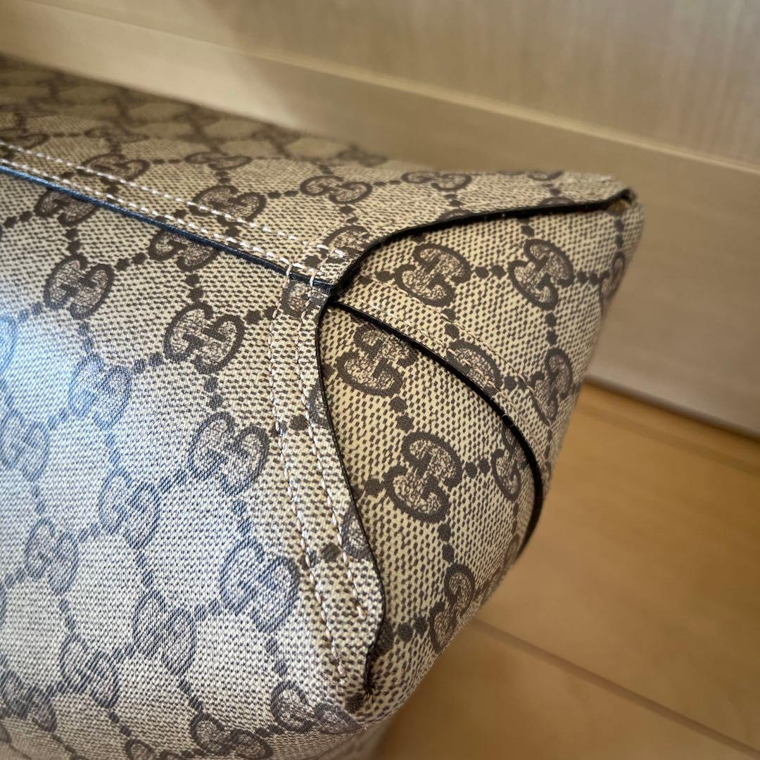 GUCCI ショルダーバッグ ベージュ/レッド