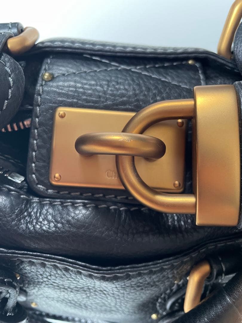 Chloe クロエ パディントン ミニ　ブラック 南京錠 保存袋付き