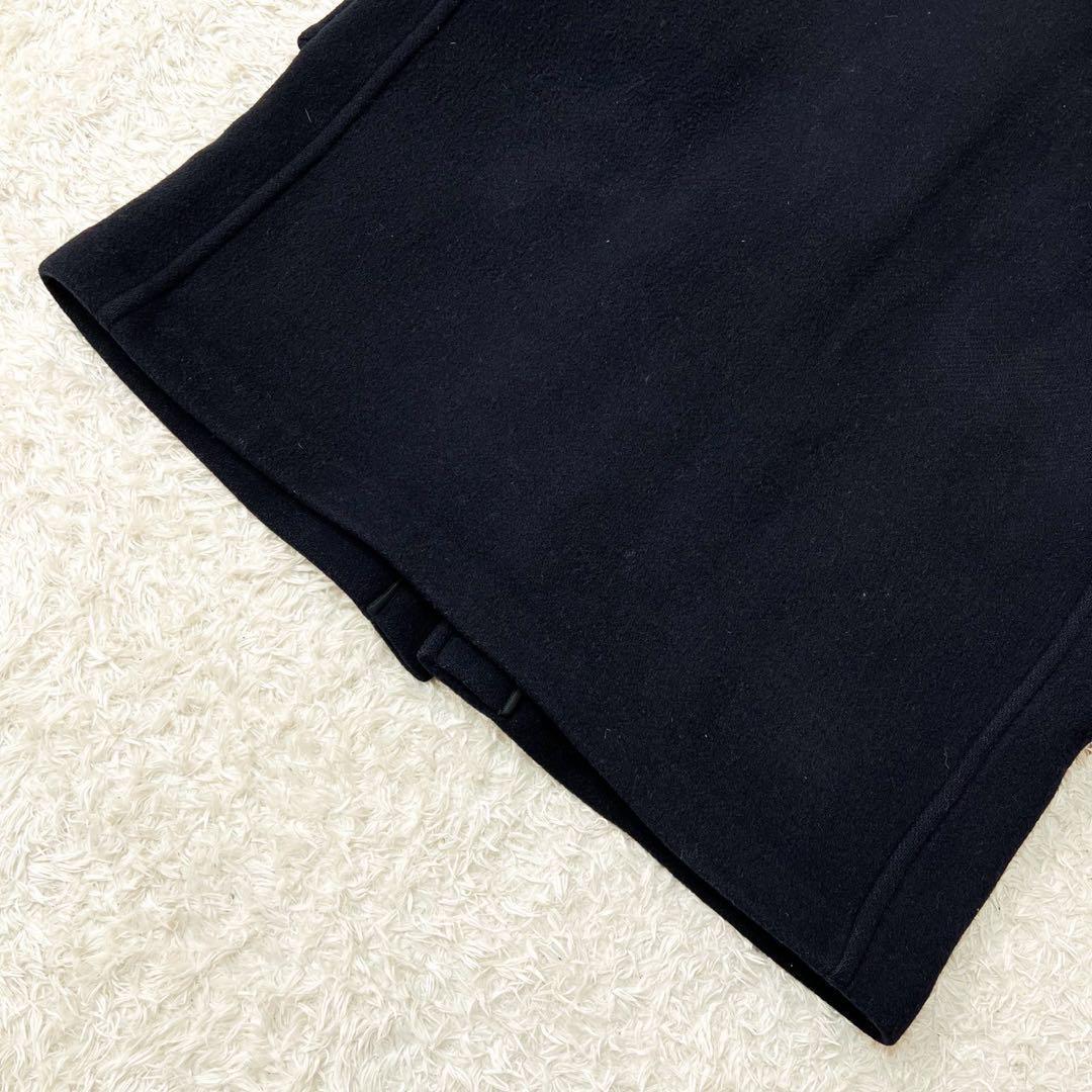 【希少】バーバリー ダッフルコート XLサイズ ノバチェック トグル ウール 紺