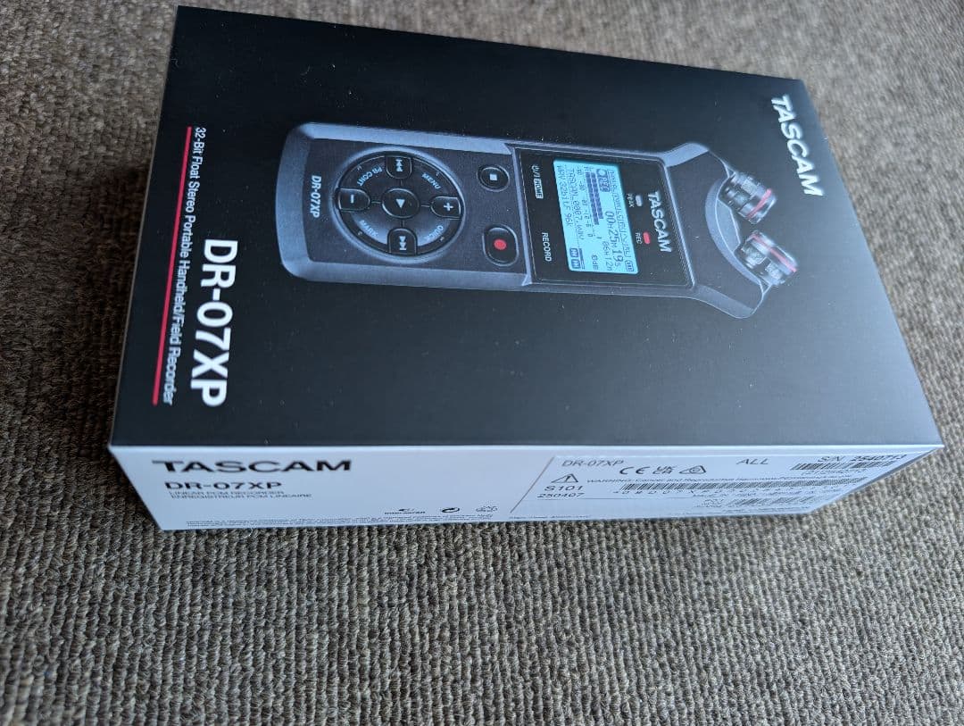 TASCAM DR-07XP ポータブルレコーダー