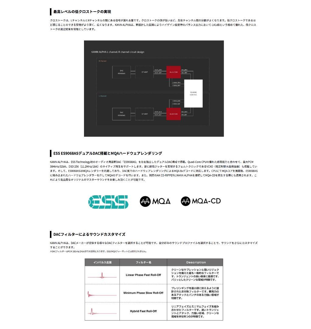 Astell&Kern KANN ALPHA + 別売 純正ケース