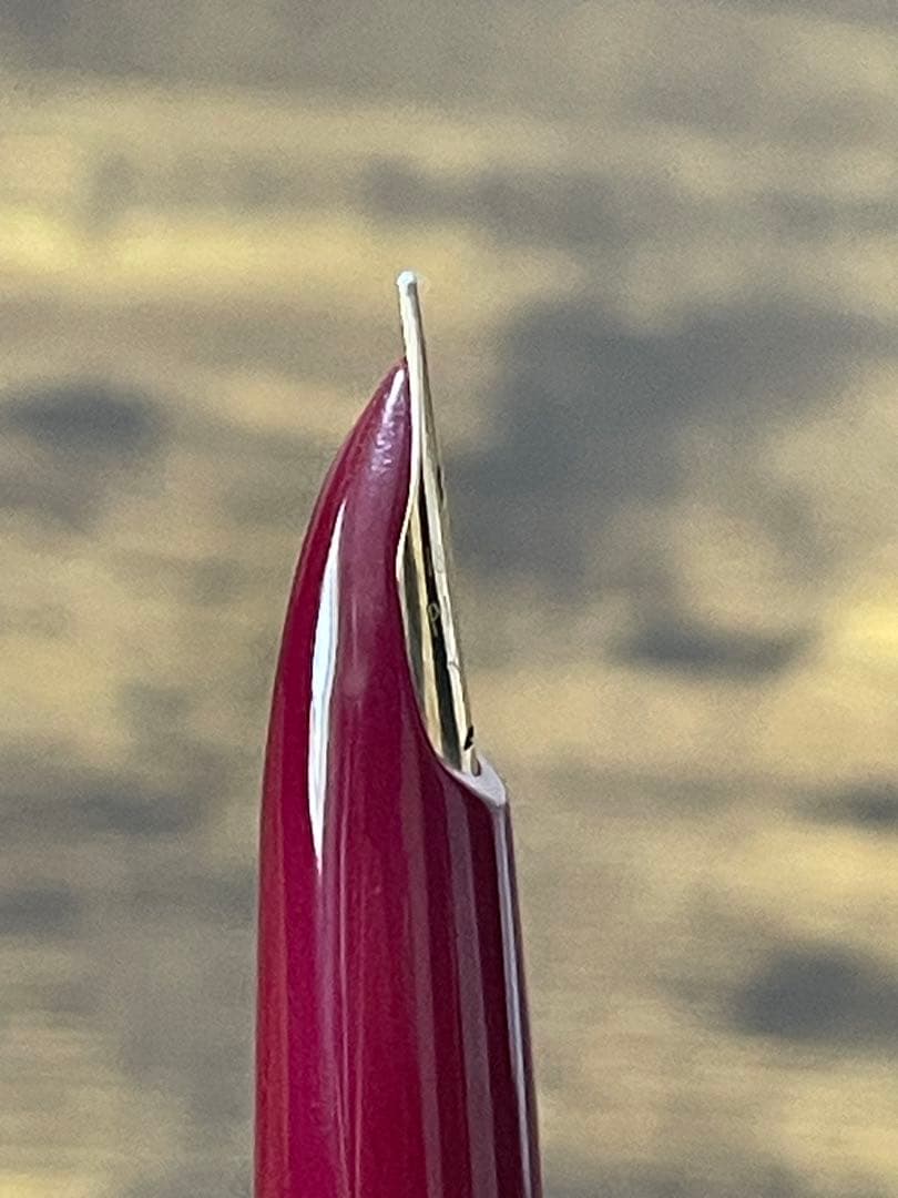 新品未使用 シール付　1970年代製　レディ　18金　F パイロット　万年筆