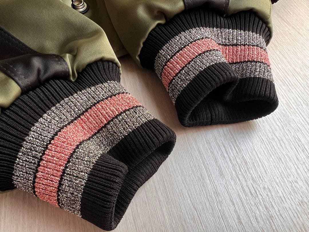 Coach コーチ オリーブグリーン リバーシブル スタジアムジャンパー