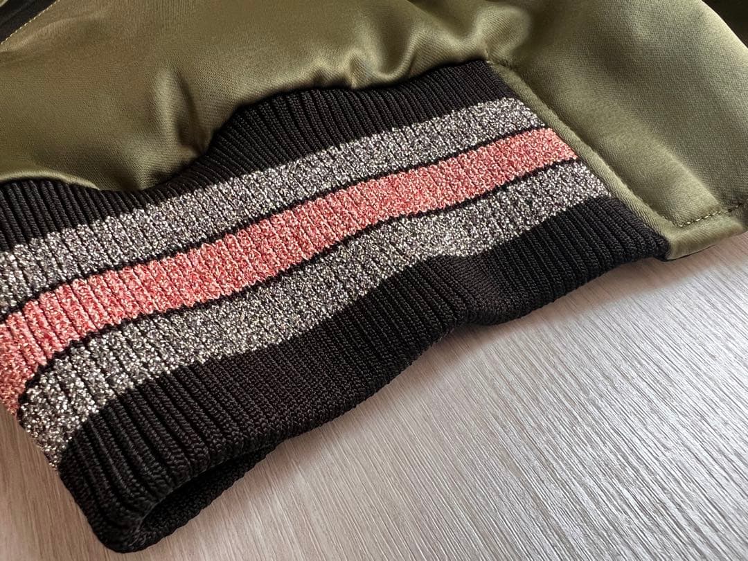 Coach コーチ オリーブグリーン リバーシブル スタジアムジャンパー