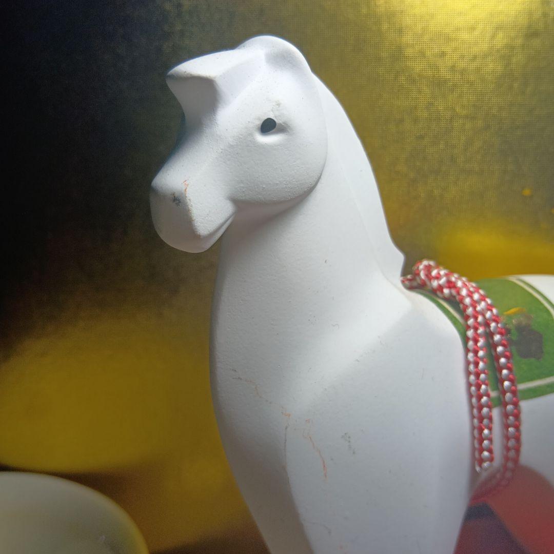 陶器製 馬の形 郷土玩具