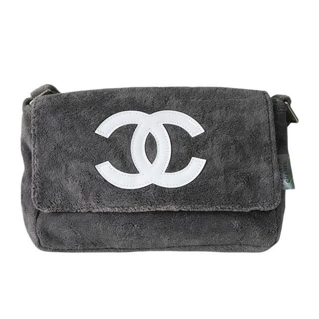 レア◎チャコールグレー ショルダーバッグ