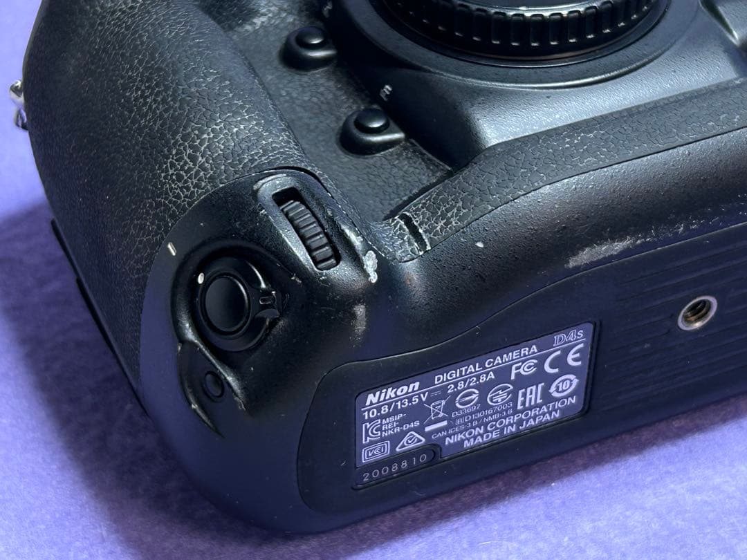 完全ジャンク！　NikonD4s ボディのみ