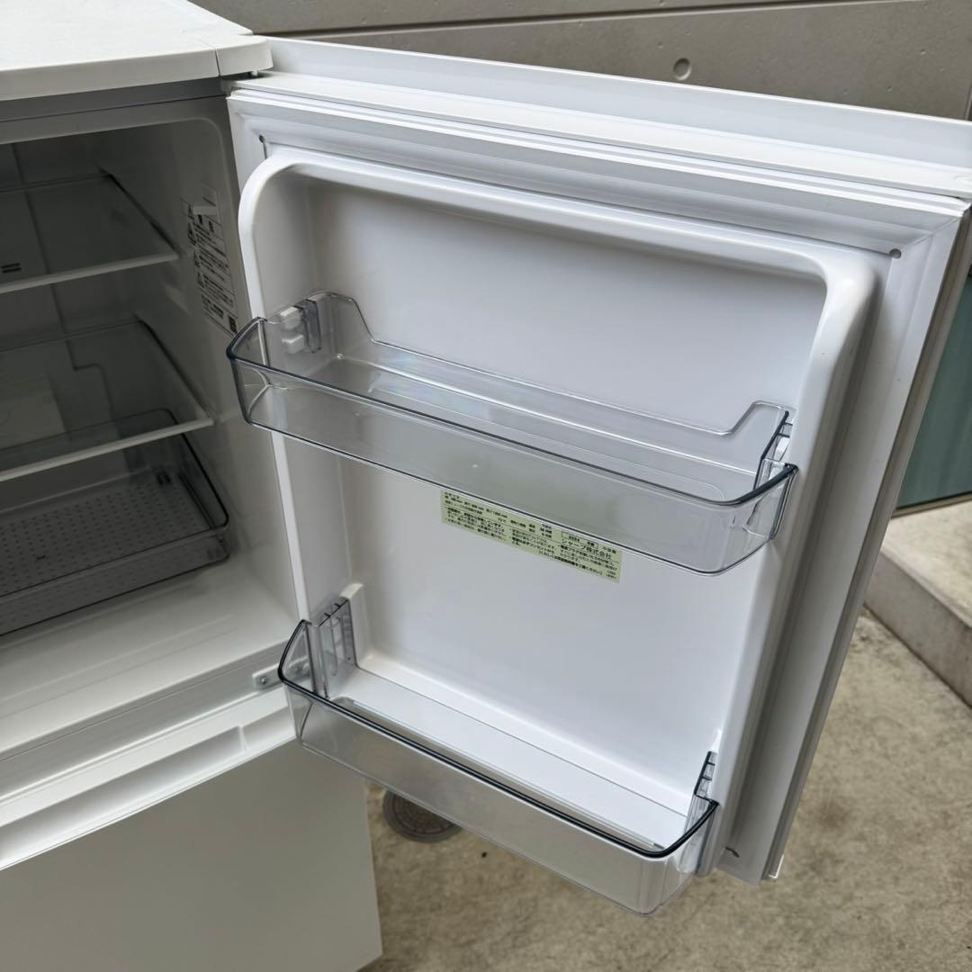 110⭐️2024年製美品★シャープ冷蔵庫　右、左開き　一人暮らし　マットホワイト