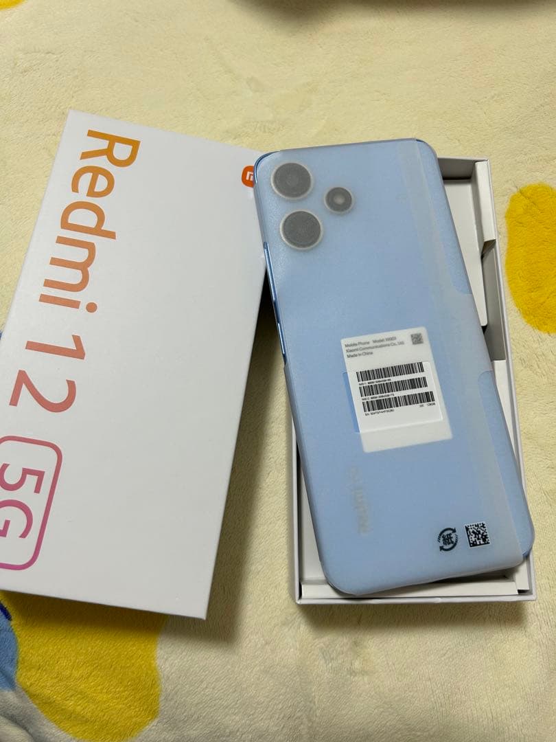 【未使用品】Redmi 12 5G スカイブルー 4GB/128GB