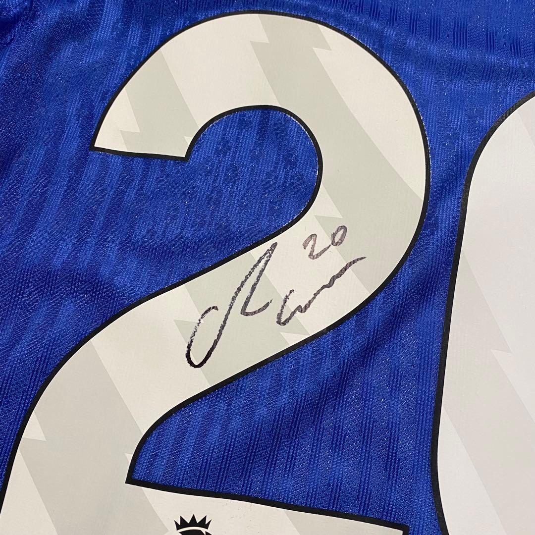 チェルシー　パーマー　24-25 サイン入りホームユニフォーム