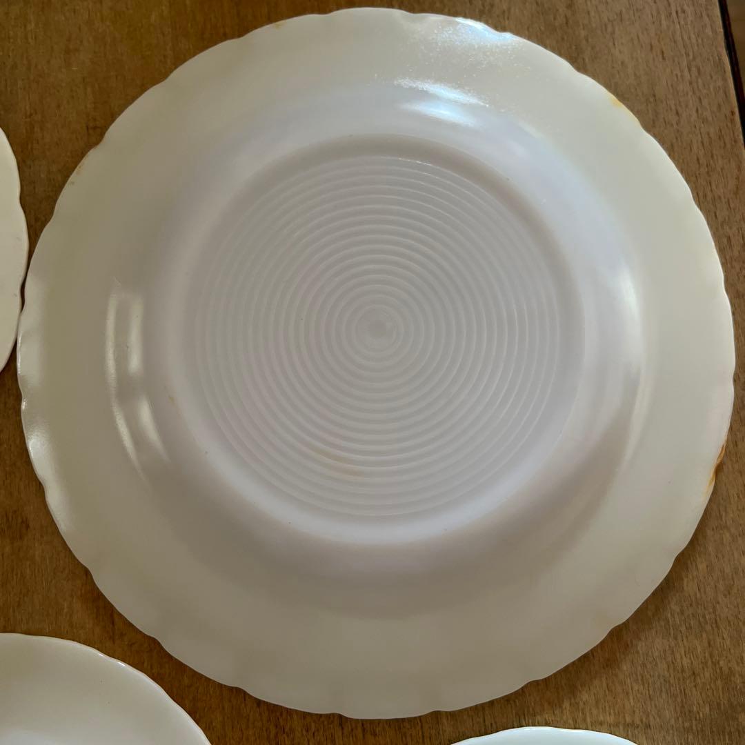 アメリカ　ビンテージ　マクベスエバンス　クレマックス　プレート　大小7枚組