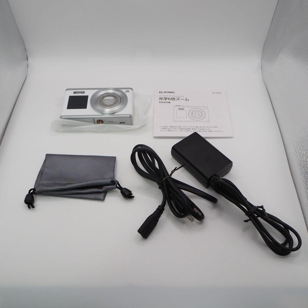 ELSONIC EZ-CDC6 x6 OPTICALコンパクトデジタルカメラ