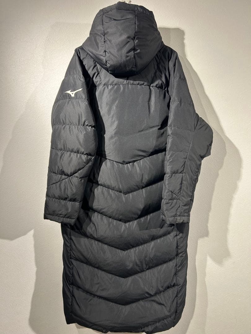 ミズノ ダウンベンチコート ロングベンチコート