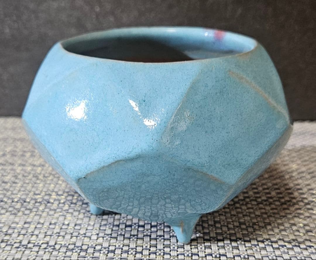 【パリ萬國博覽會大賞受領作家❗】大正時代　名工　井本米泉作　倣 鈞窯　晴彩　香爐