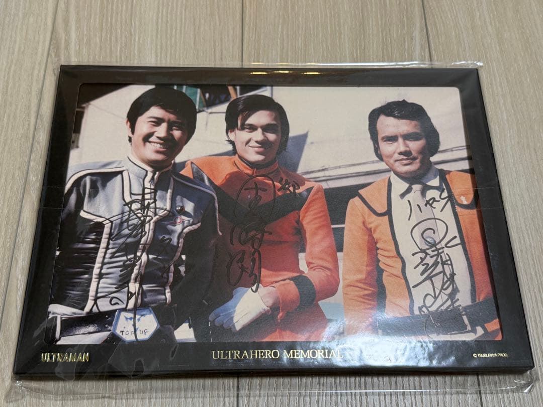 ウルトラマンジャック 団時朗サイン入り写真パネル