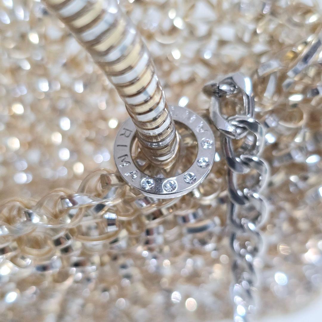 極美品✨アンテプリマ シルバー ゴールド ショルダーバッグ