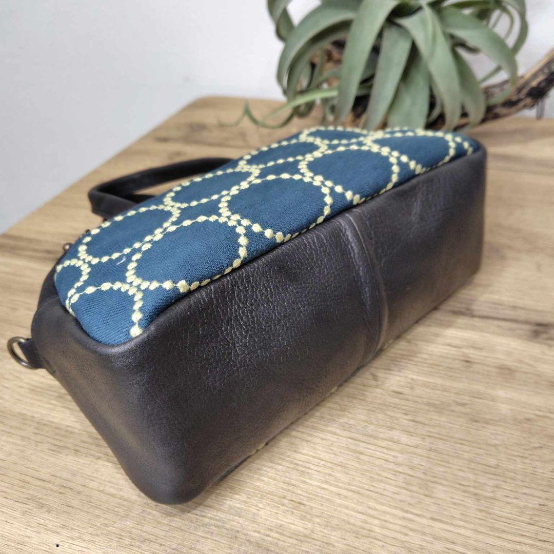 マ*♡様 ミナペルホネン/tambourineタンバリングリーン×クリーム/ラウ