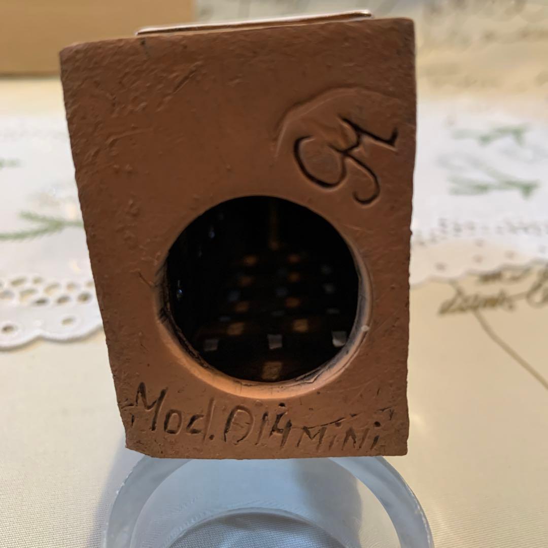 ドイツ製　置物　未使用品有名な街並みを再現した陶器のキャンドルハウス6個セット！