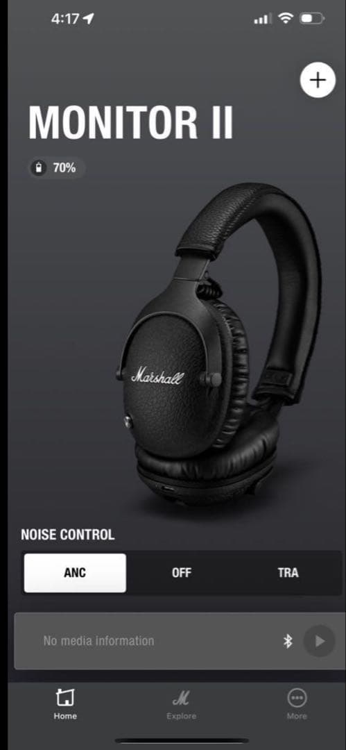 Marshall Monitor II A.N.C. ヘッドフォン