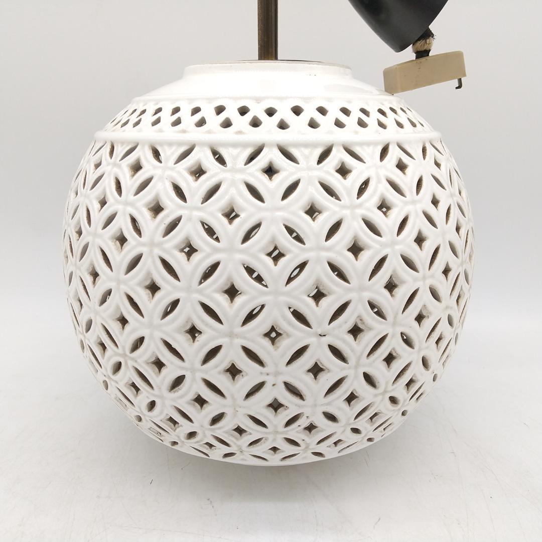 2887番 ジャパニーズモダン 陶器製 ペンダントランプ 照明