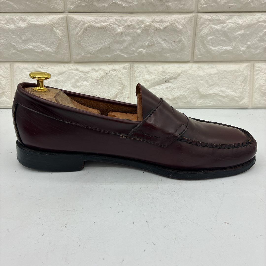 【良品】G.H.BASS ジーエイチバス ローガン ローファー 9 レザー