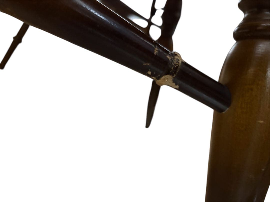 飛騨産業　キツツキマーク　アンティーク　ダイニングチェア　ウィンザーチェア