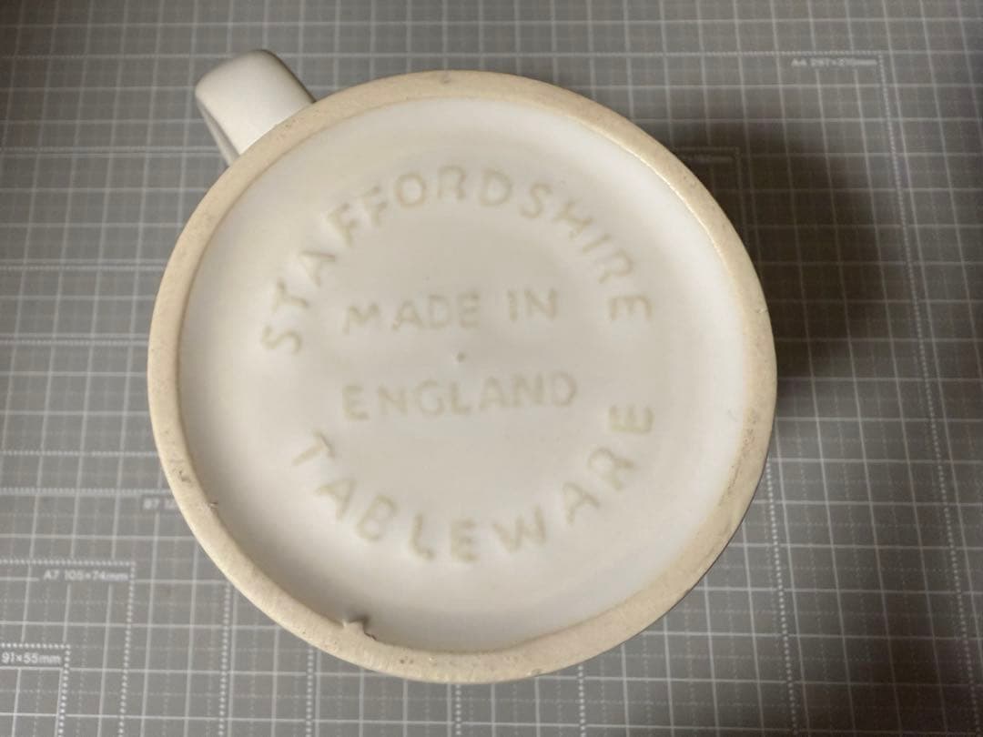 staffordshire マグカップ　ベッカム　マンチェスターユナイテッド