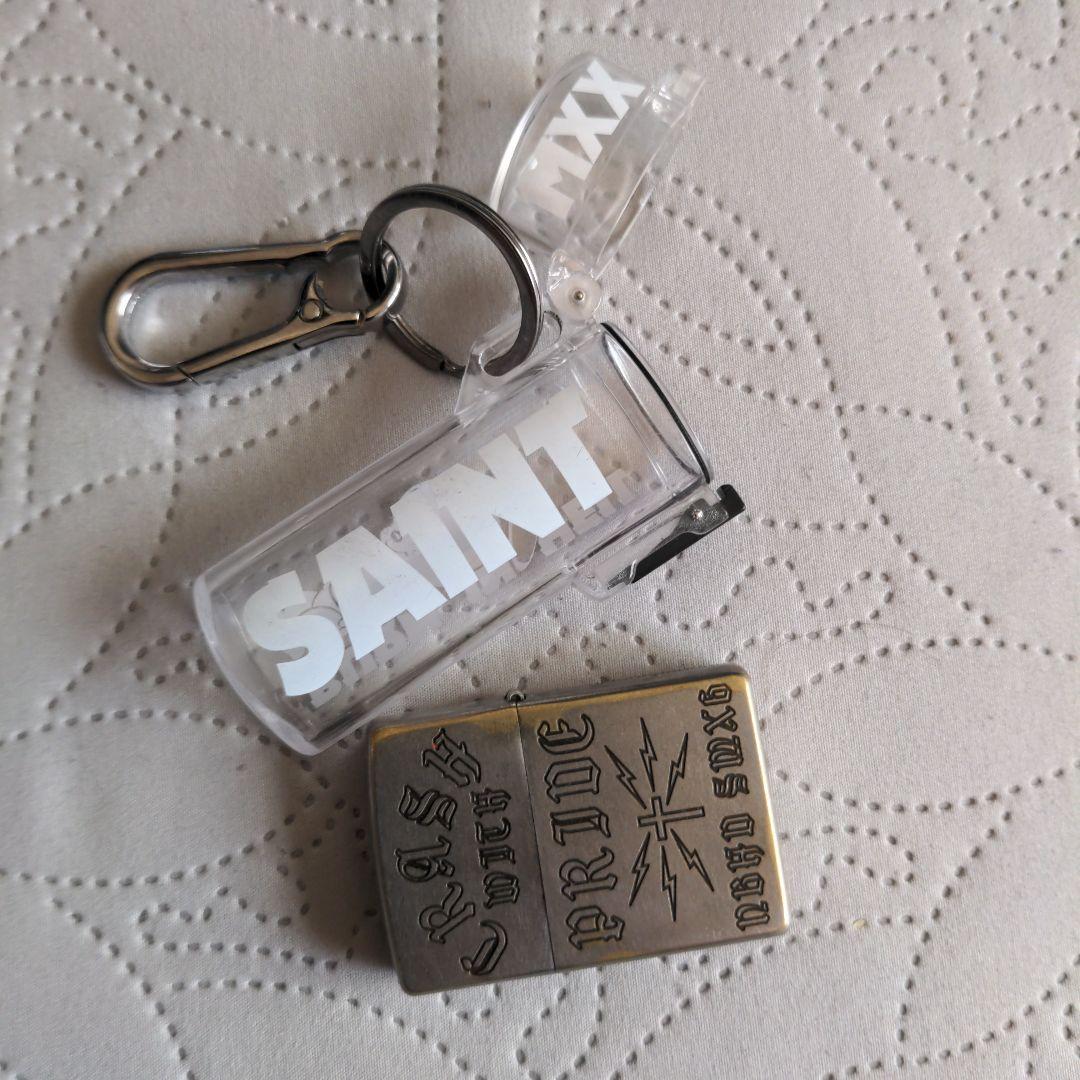 最終値下げ。セントマイケルジッポ＆ライターケース