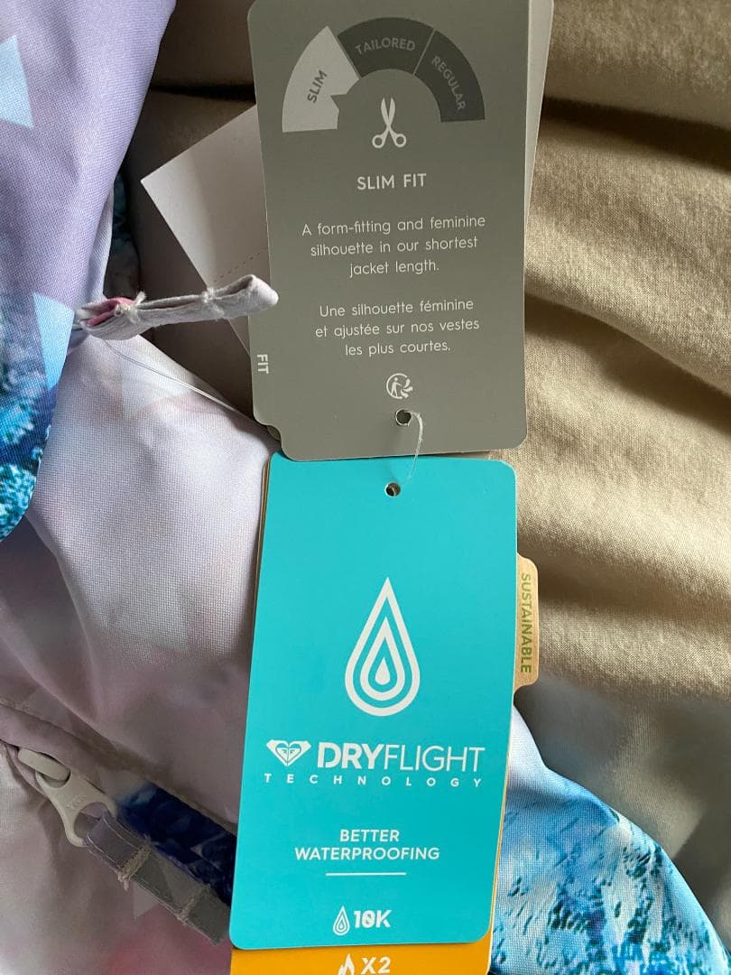 ROXY ファー付スノーウェア SIZE: S (SLIM FIT) ☆未使用